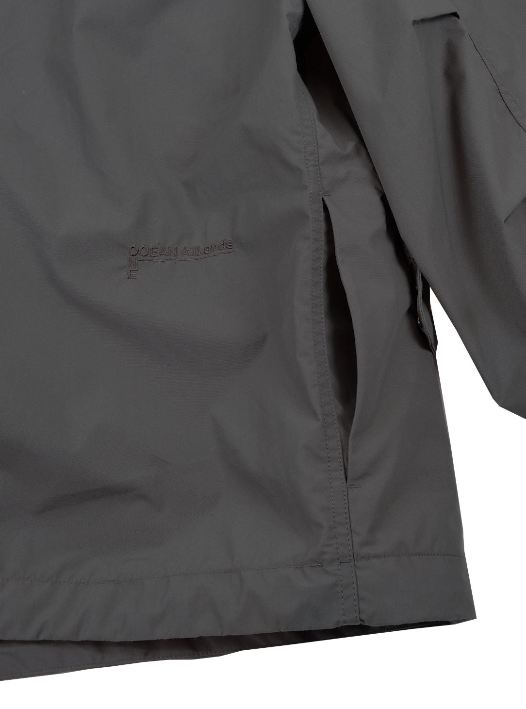 Hooded Deck Jacket - Charcoal