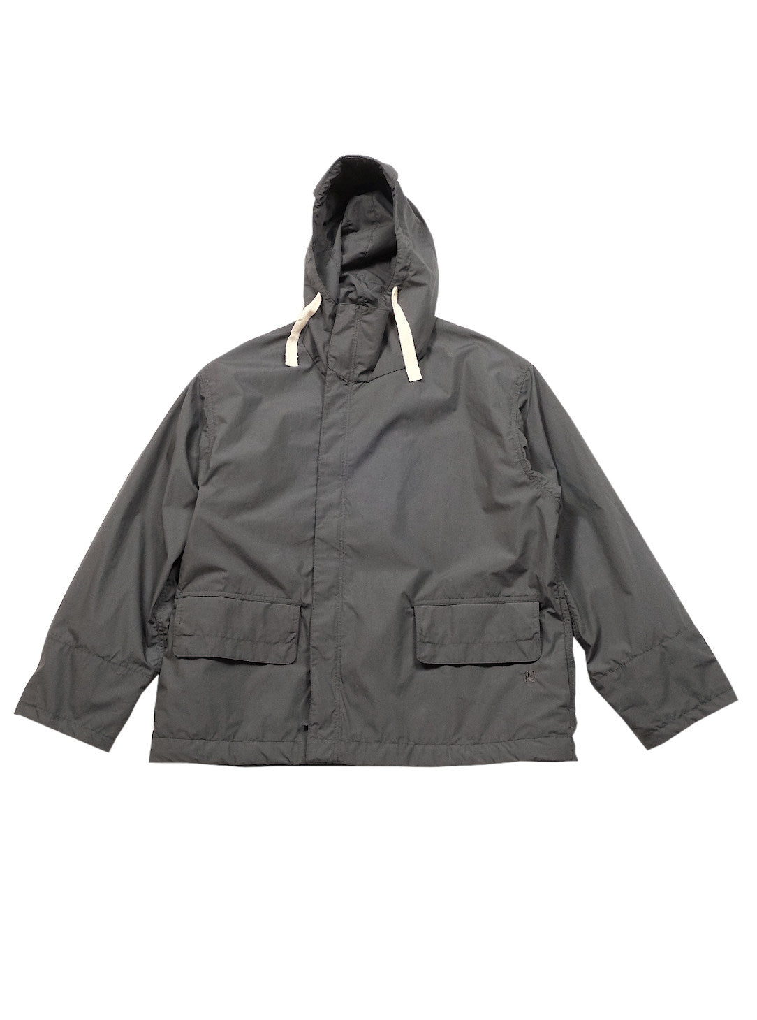 Hooded Deck Jacket - Charcoal