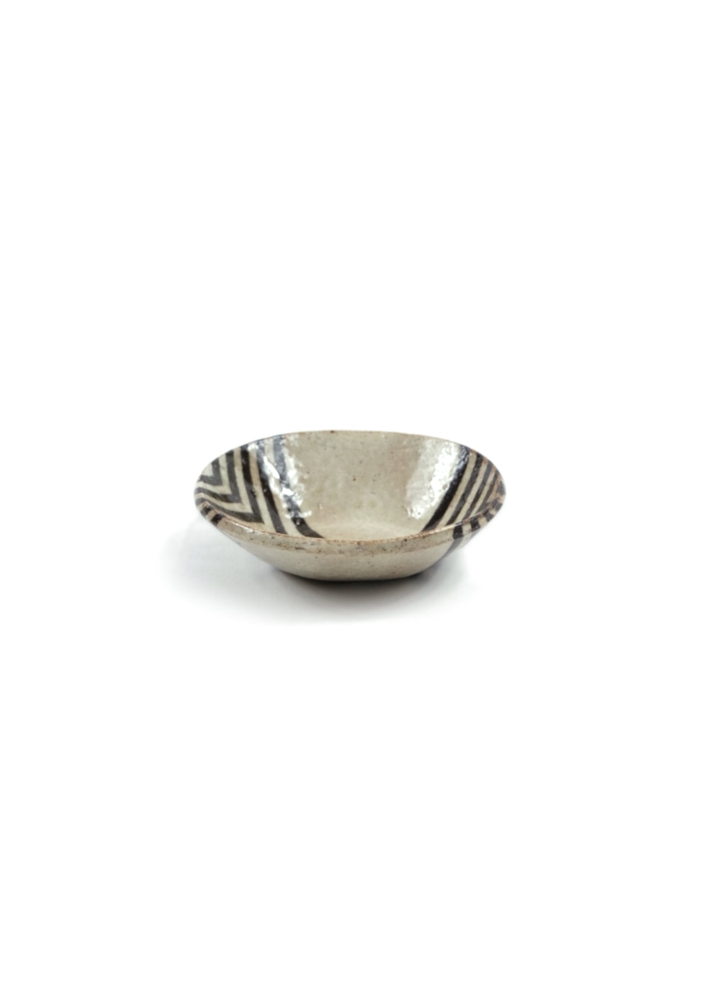 Oval Bowl Small – Brown Line