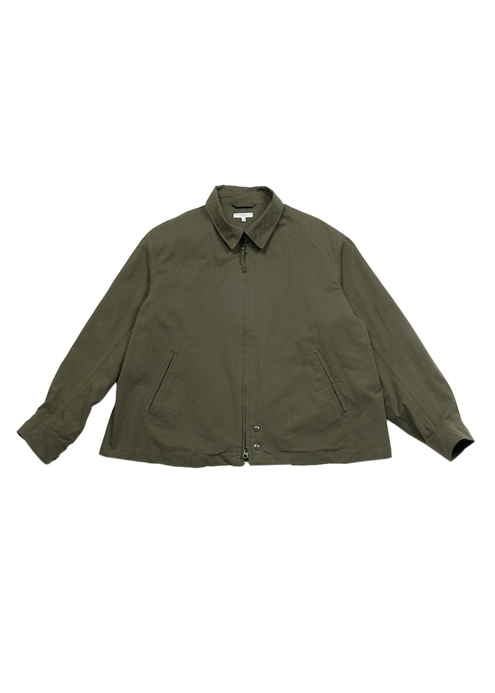 ジャケット・アウター engineered garments claigton jacket Engineered Garments Claigton Jacket - Olive Cotton Sanded Cloth