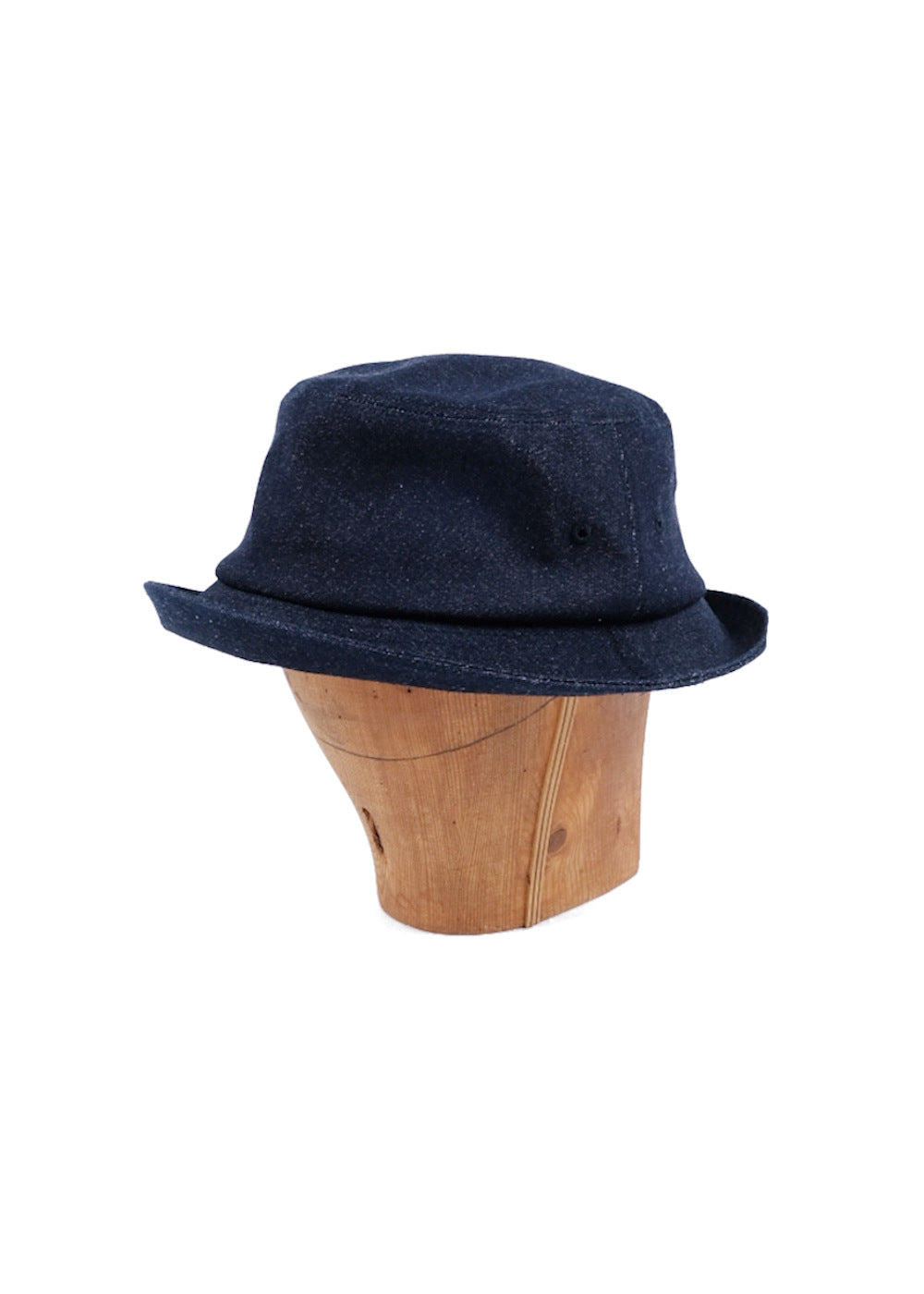Porkpie Hat – Indigo Industrial 8oz Denim