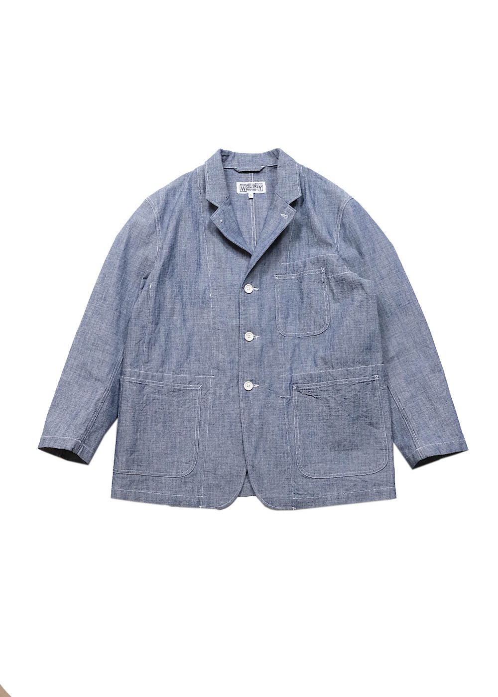 Workaday MED Blazer Indigo 10OZ Sea Canvas