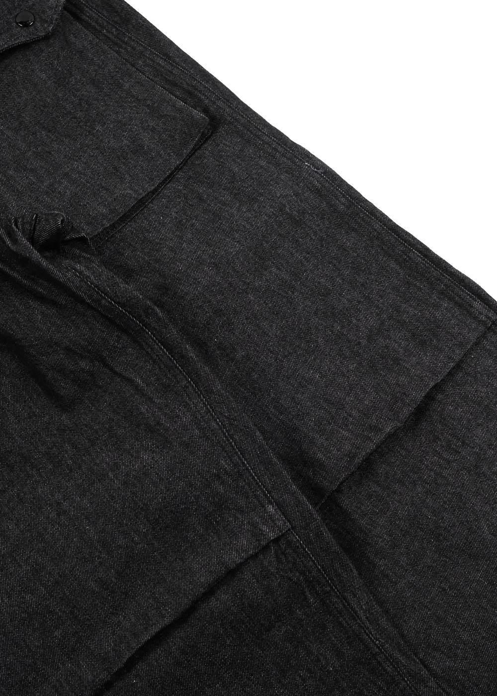Norwegian Army Pant Black Cotton Cone Denim