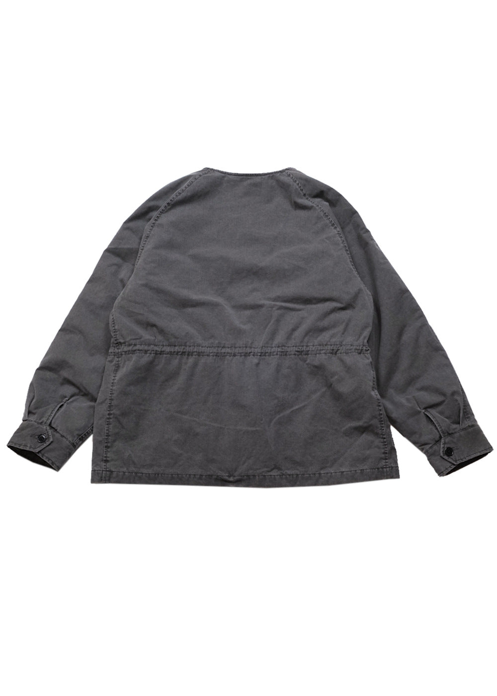 Cotton CORDURA Insulation Collarless Jacket - Gray