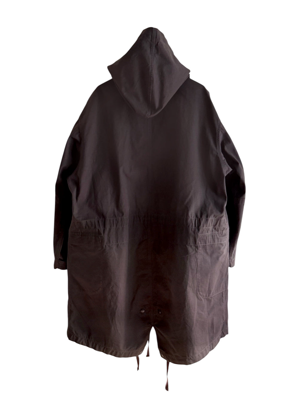 Highland Parka DK. Brown Heavyweight Cotton Ripstop