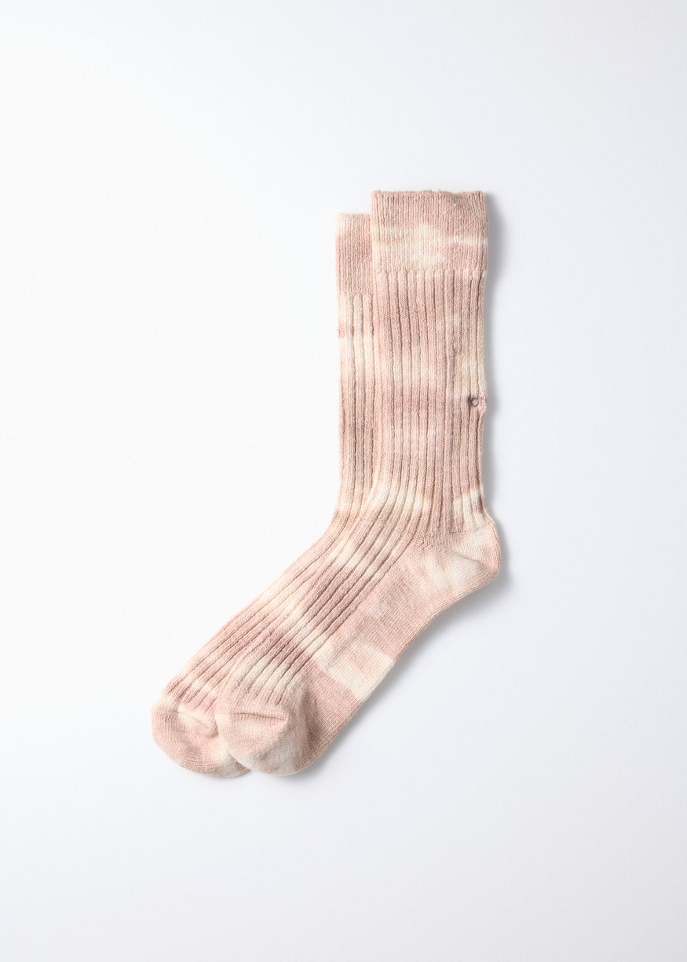 Tie Dye Ribbed Crew Socks – Foggy Purple