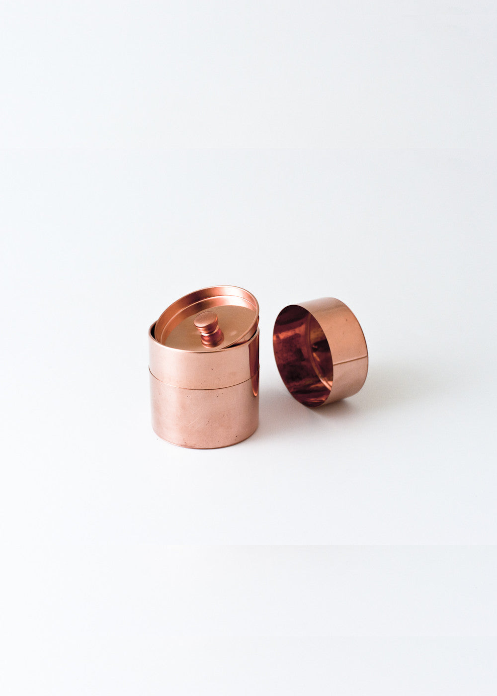 Round Copper Can S