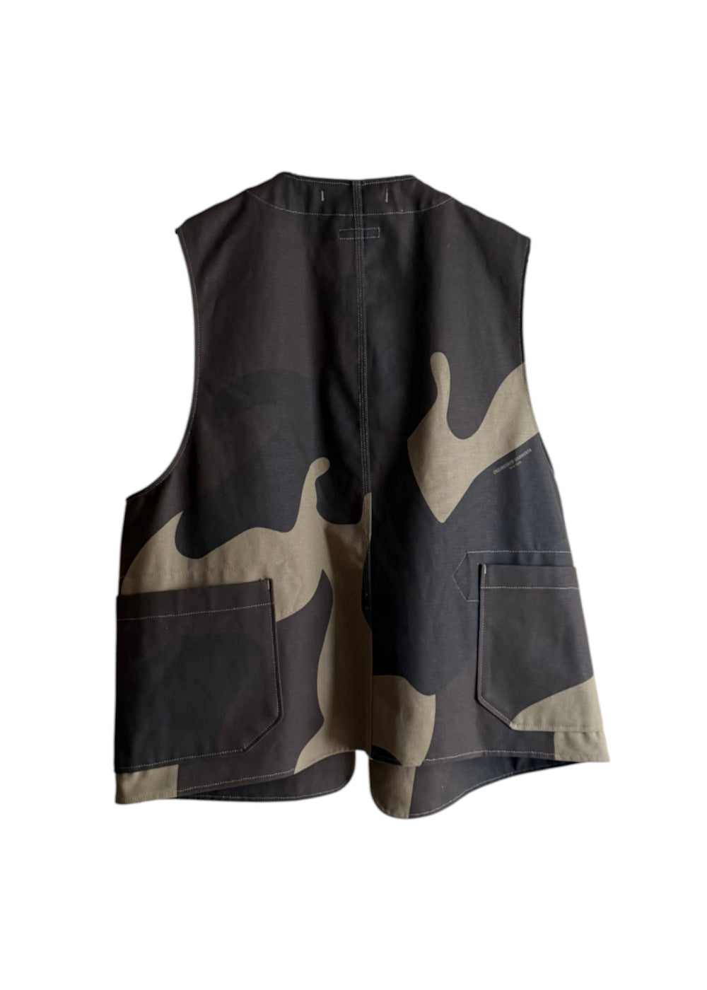 Upland Vest Brown Mammoth Duck Camo Canvas