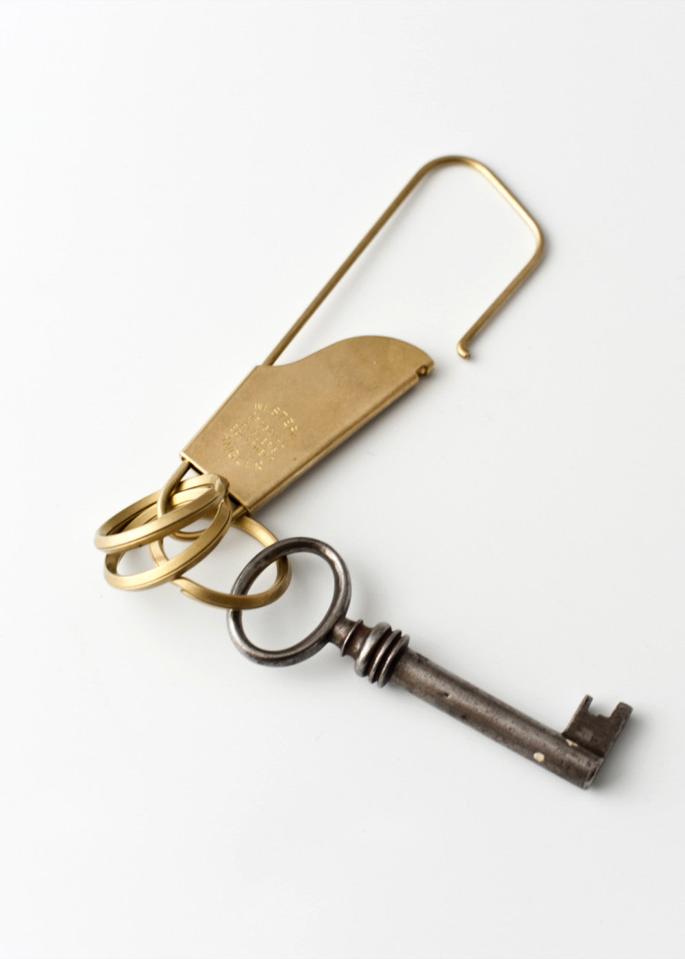“Holger” Key Ring #Brass