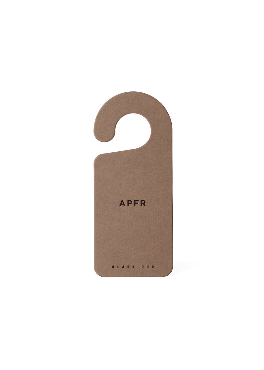 Closet Tag Black Oud