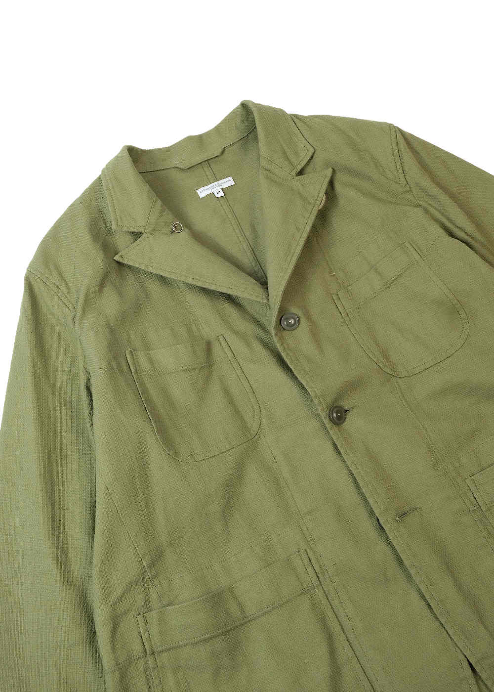Engineered Garments Bedford Jacket - Olive CL Java Cloth