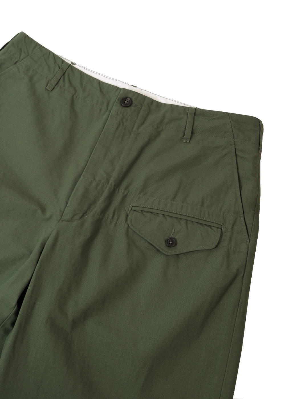 Engineered Garments Gurkha Pant - Olive Cotton Ripstop