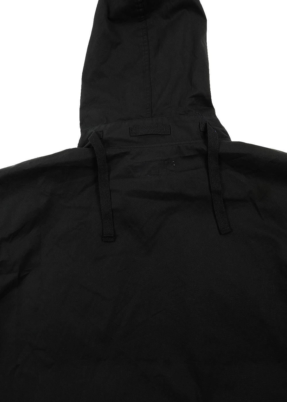 Workaday Salvage Smock Black Cotton Micro Sanded Twill
