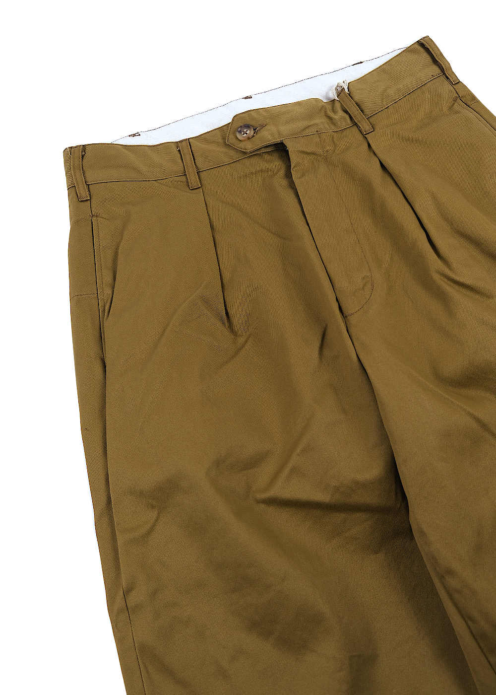 Carlyle Pant - Camel Cotton High Count H