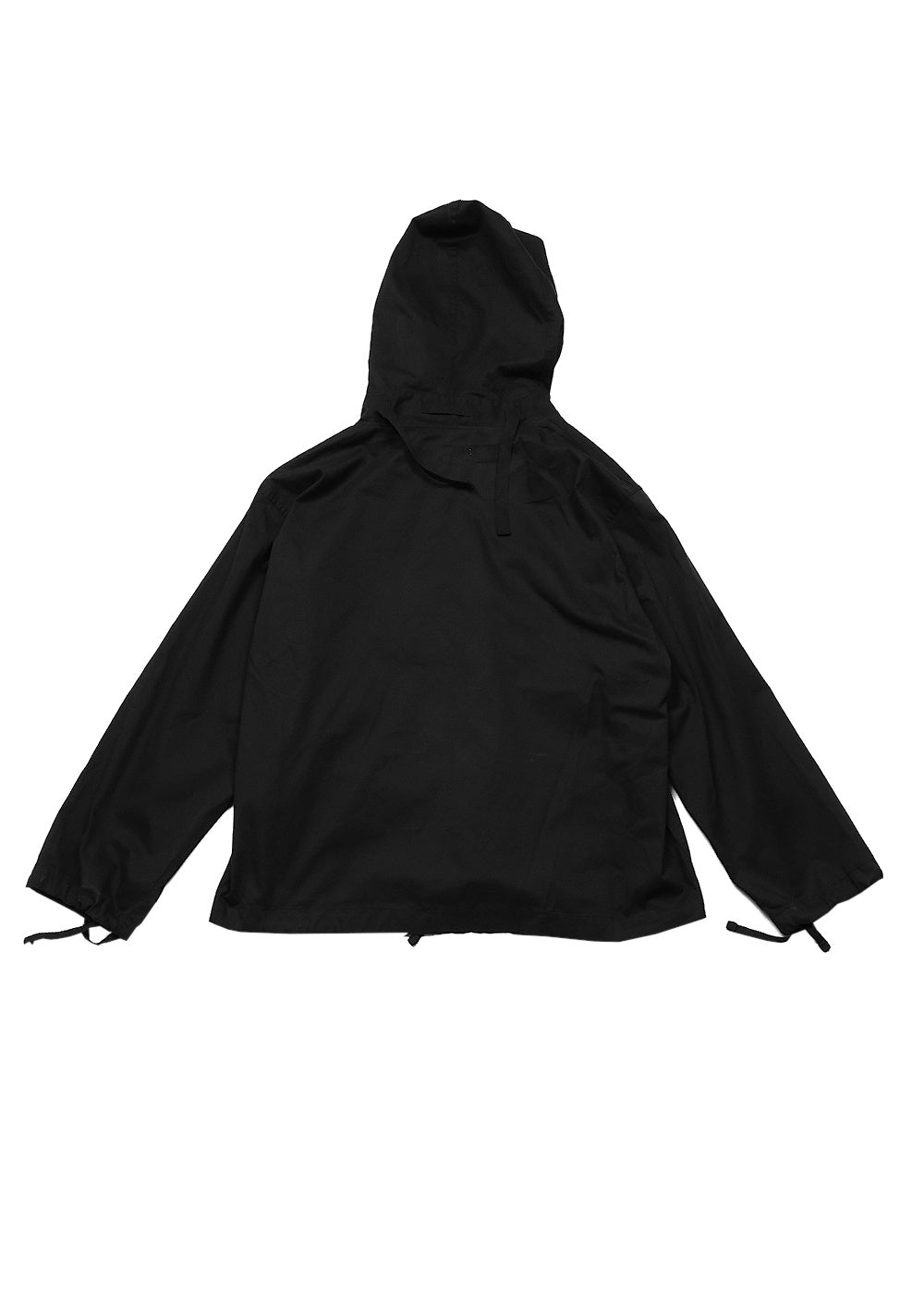 Workaday Salvage Smock Black Cotton Micro Sanded Twill