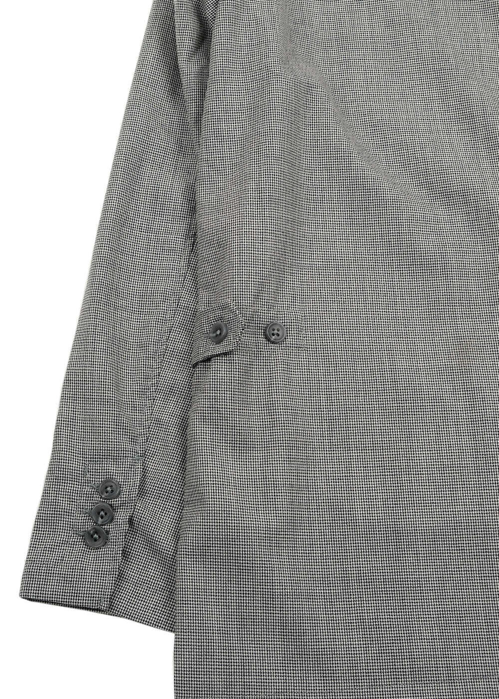 Loiter Jacket - Grey Micro Houndstooth Tropical Wool