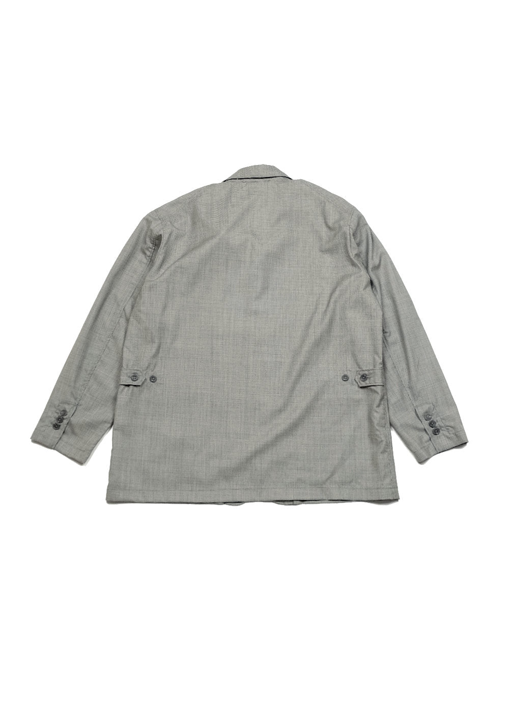 Engineered Garments Loiter Jacket - Grey Micro Houndstooth