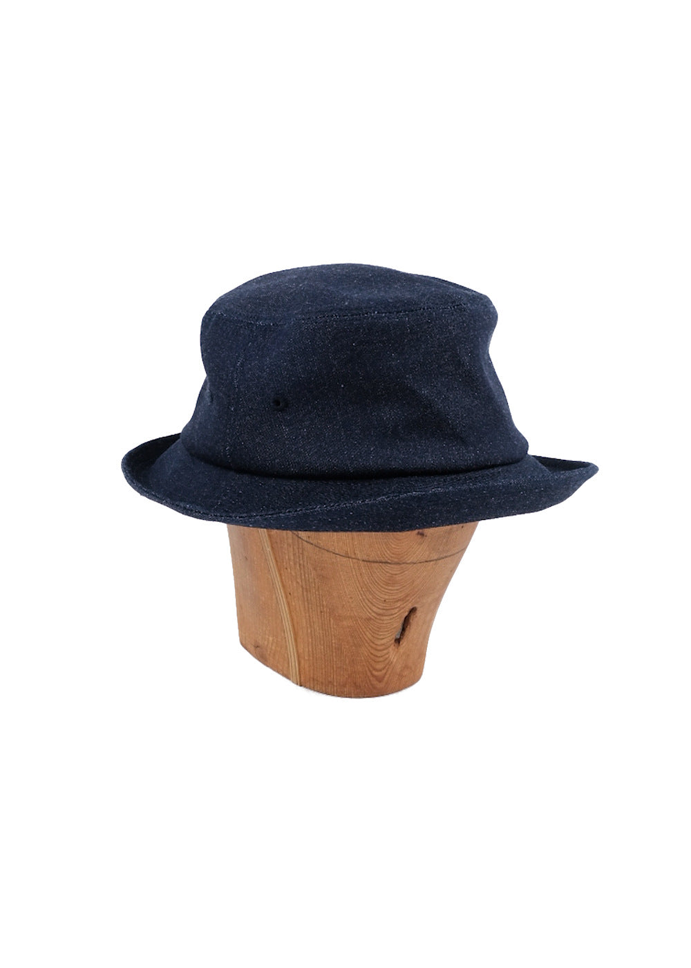 Porkpie Hat – Indigo Industrial 8oz Denim