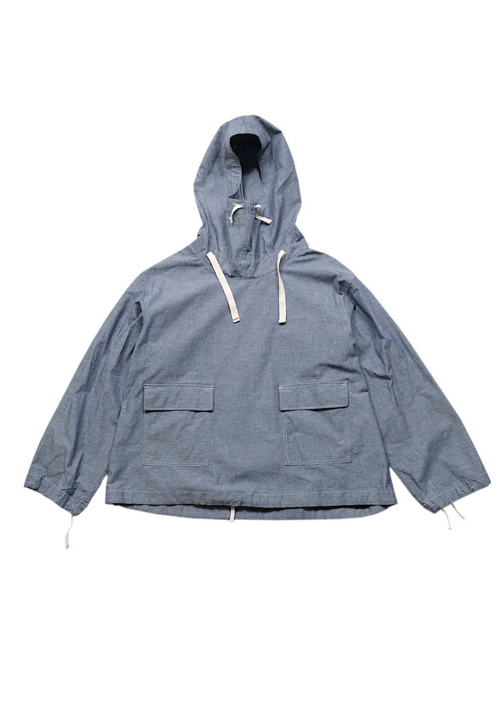 Workaday Salvage Smock Indigo Cotton Chambray