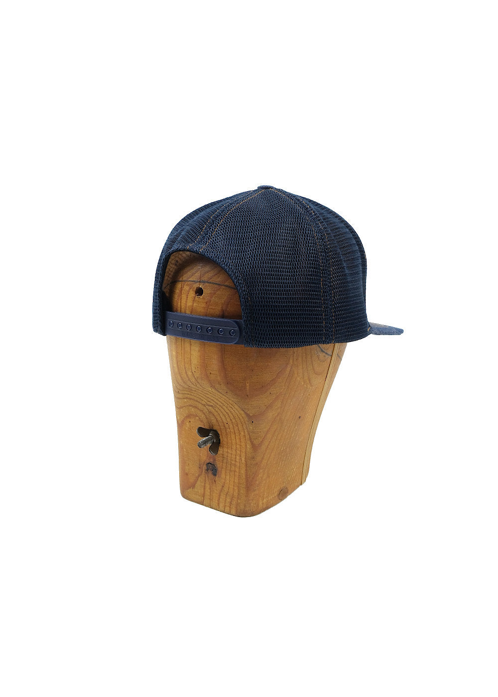 Trucker Mesh Cap - Indigo Industrial 8oz Denim