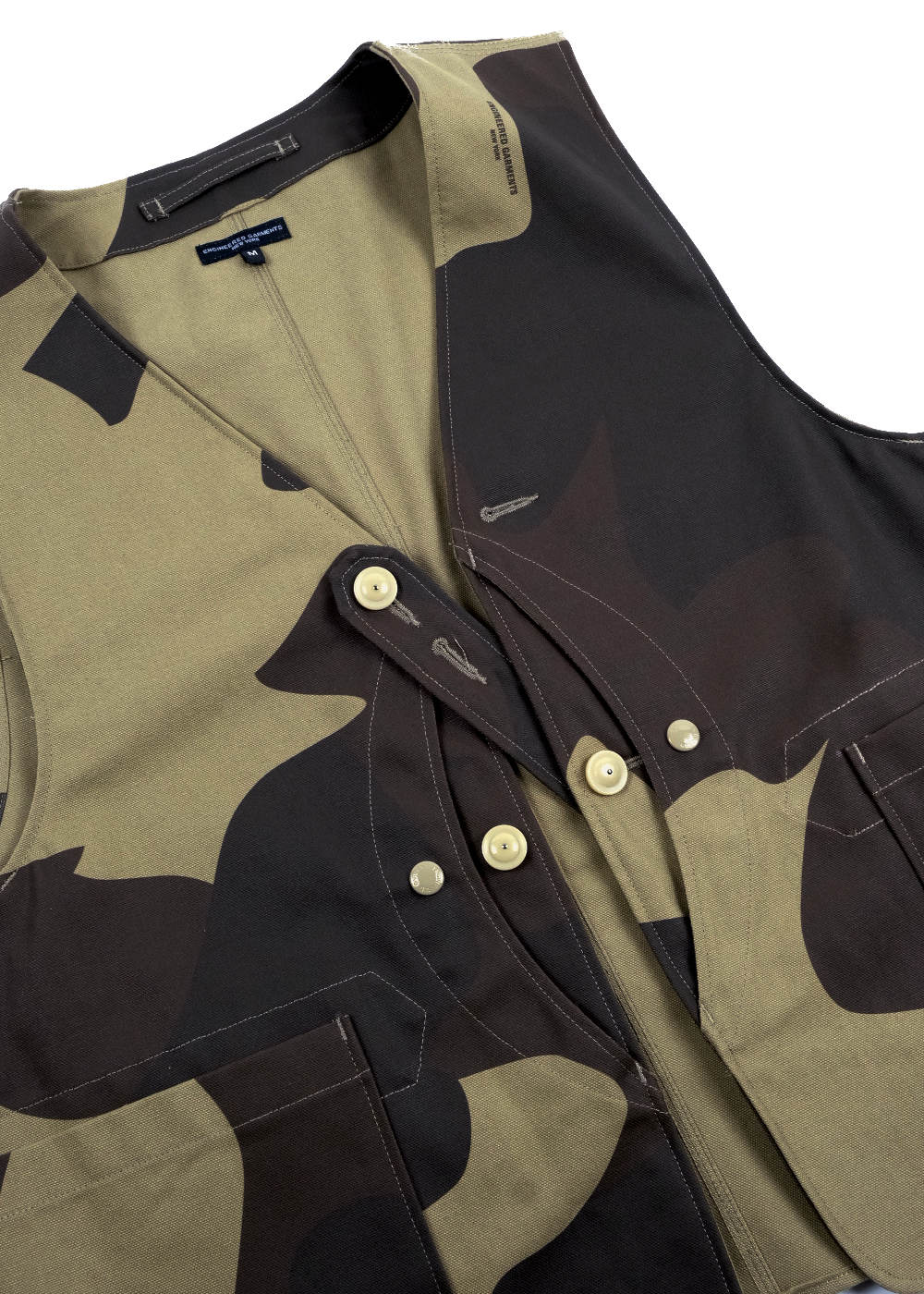 Upland Vest Brown Mammoth Duck Camo Canvas