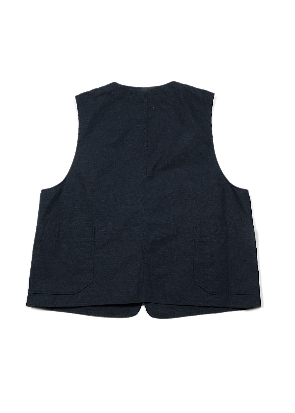 Engineered Garments Upland Vest – Dk.Navy Cotton Ripstop
