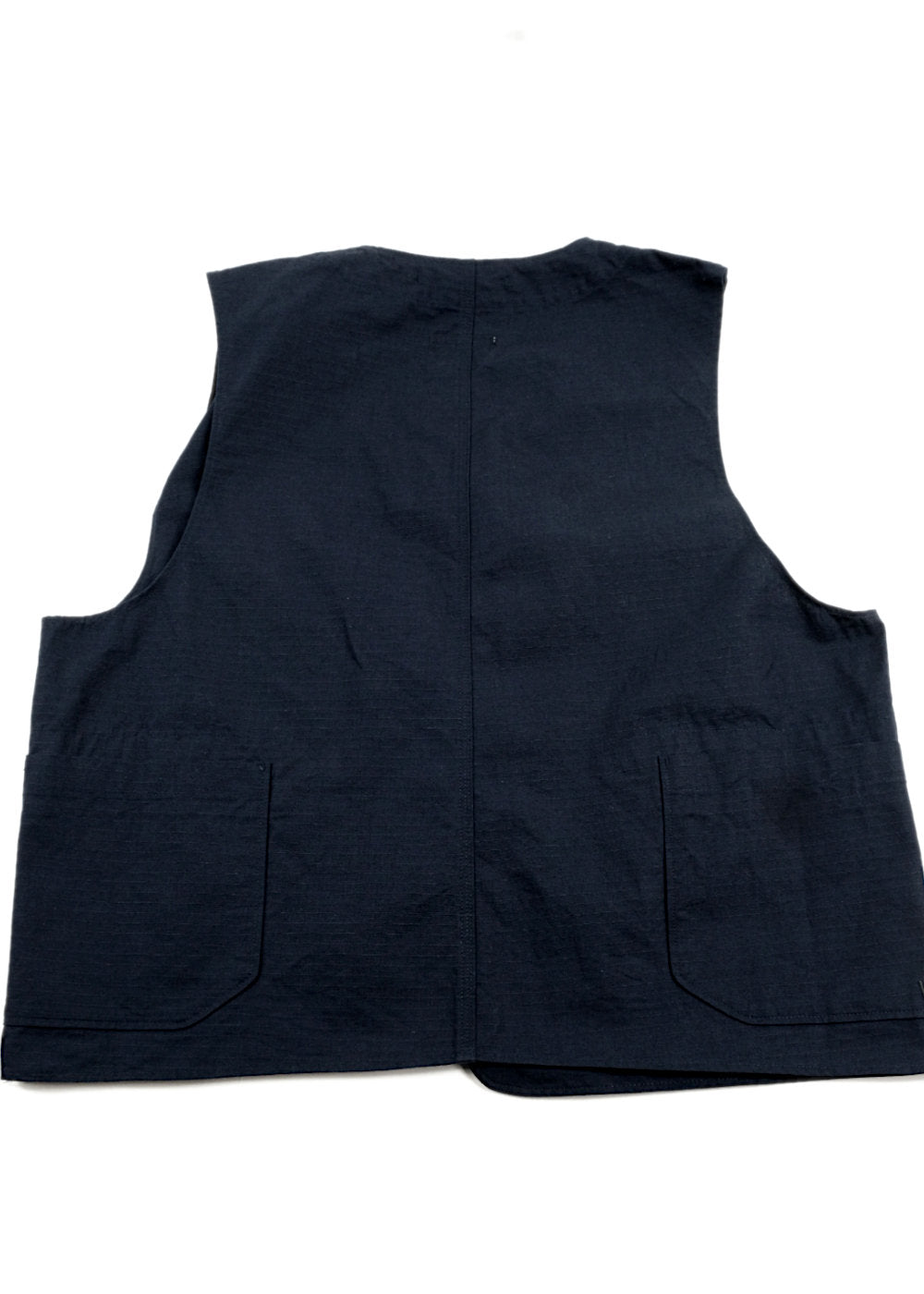 Engineered Garments Upland Vest – Dk.Navy Cotton Ripstop