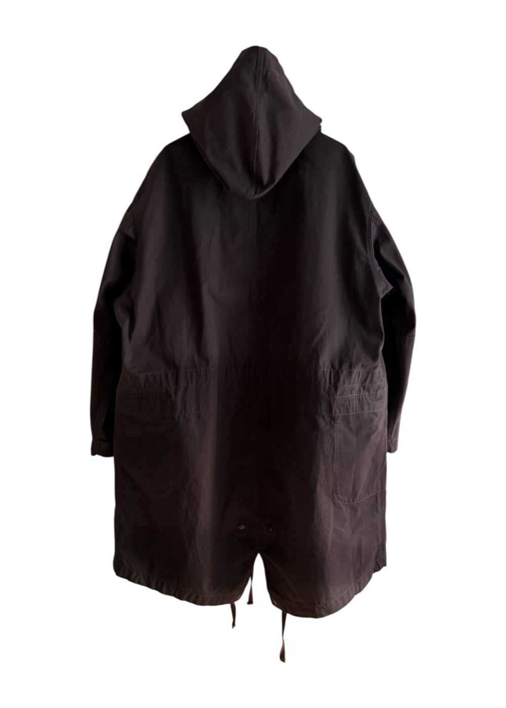 Highland Parka DK. Brown Heavyweight Cotton Ripstop