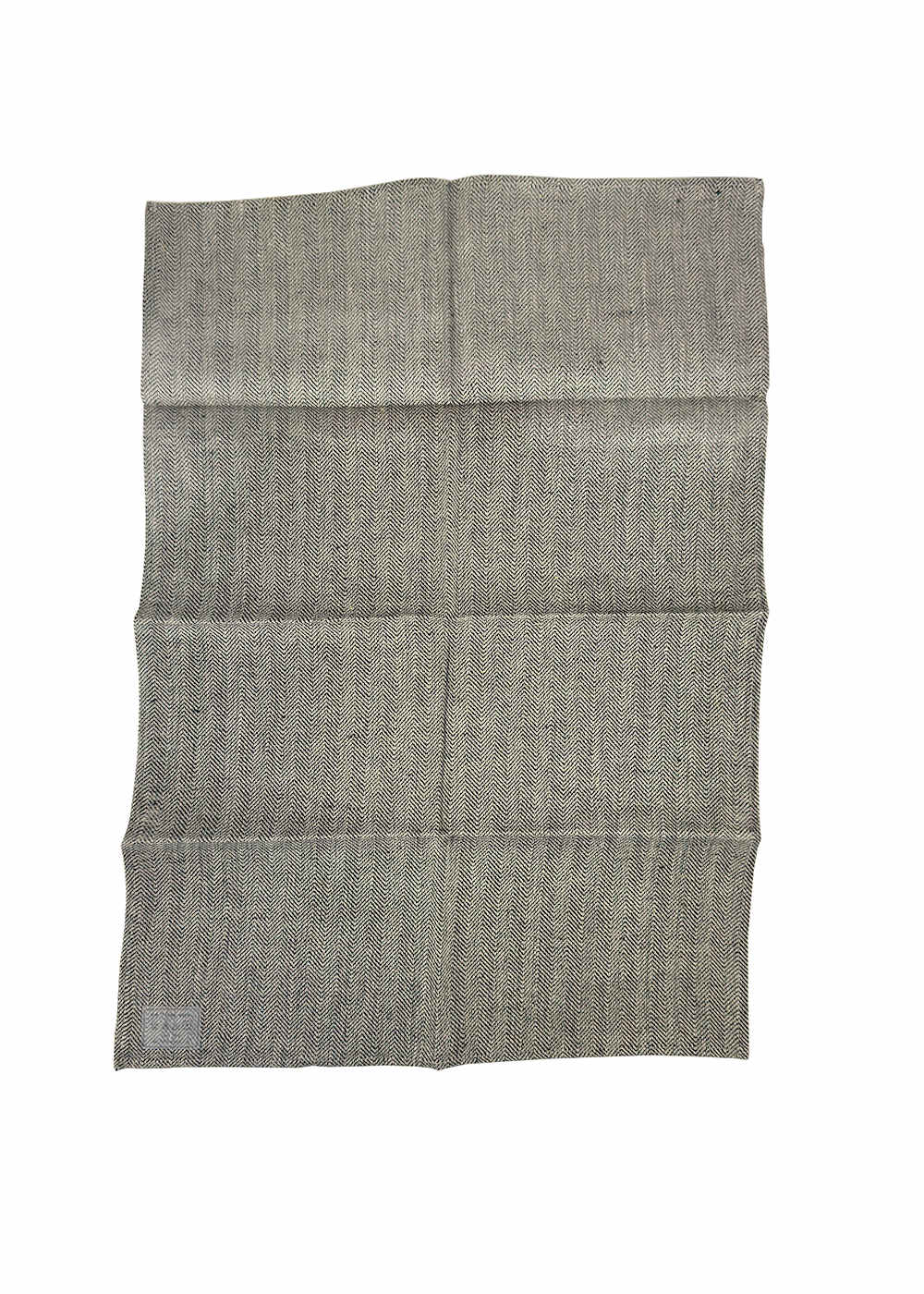Thick Linen Kitchen Cloth Herringbone
