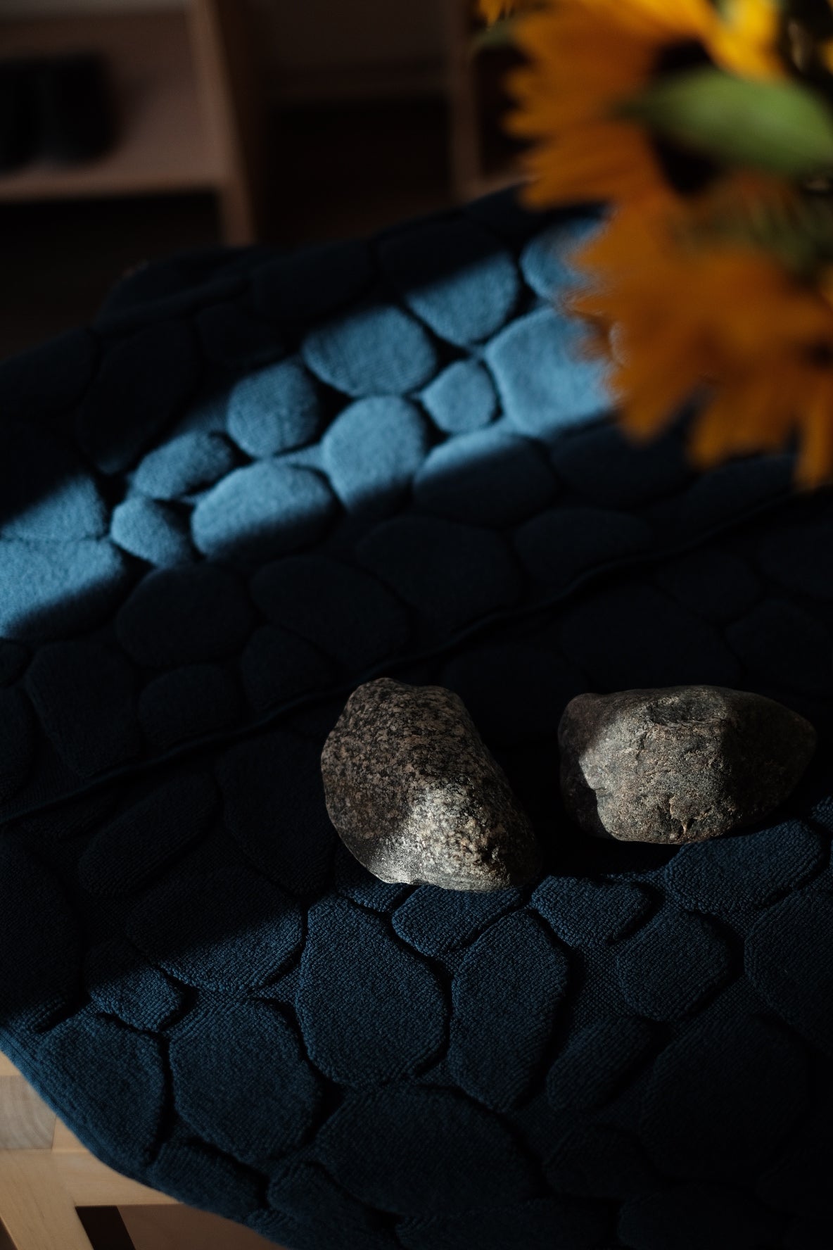 Ishikoro Bath Mat Indigo