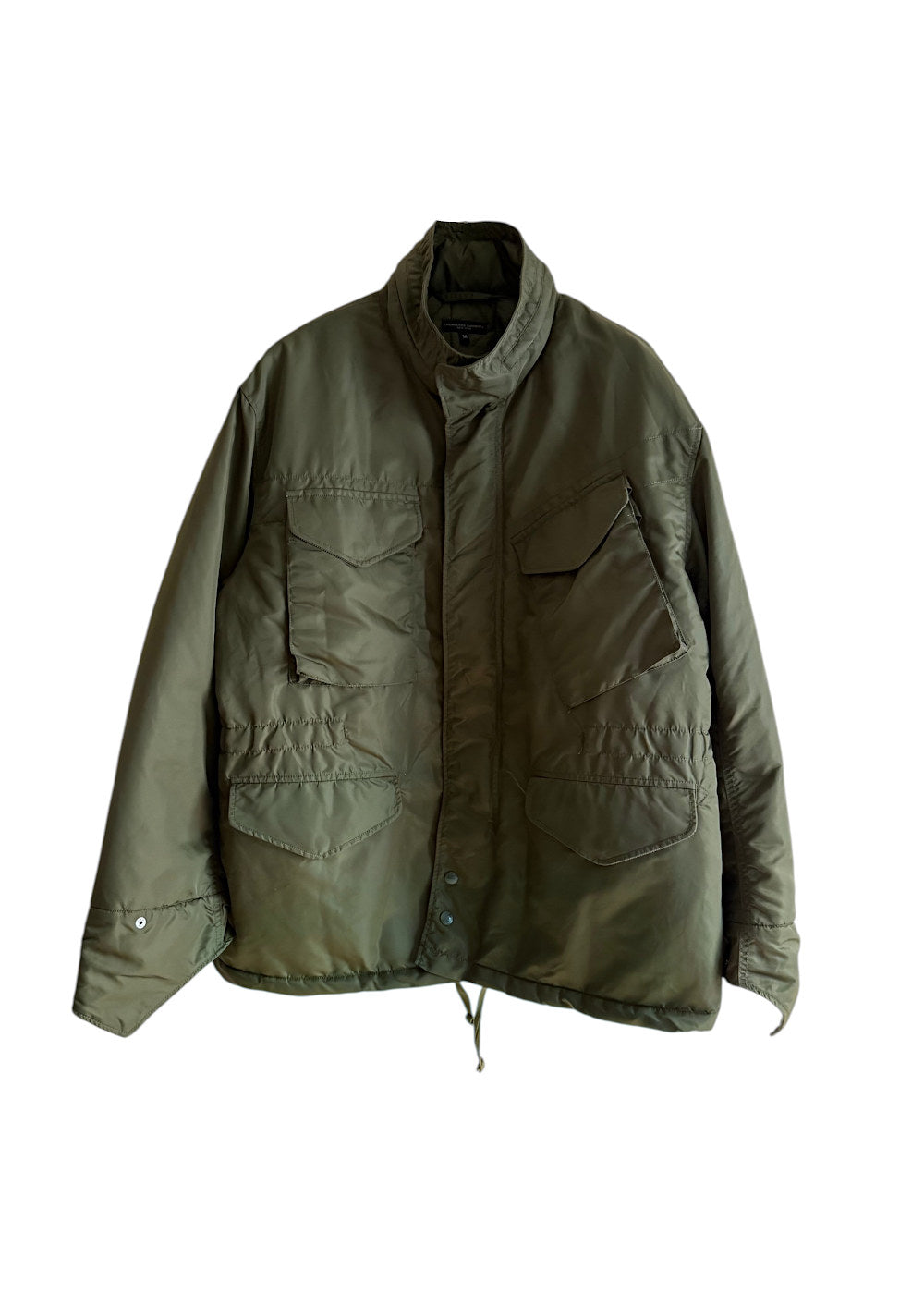 M65 Field Jacket Olive Flight Satin Nylon