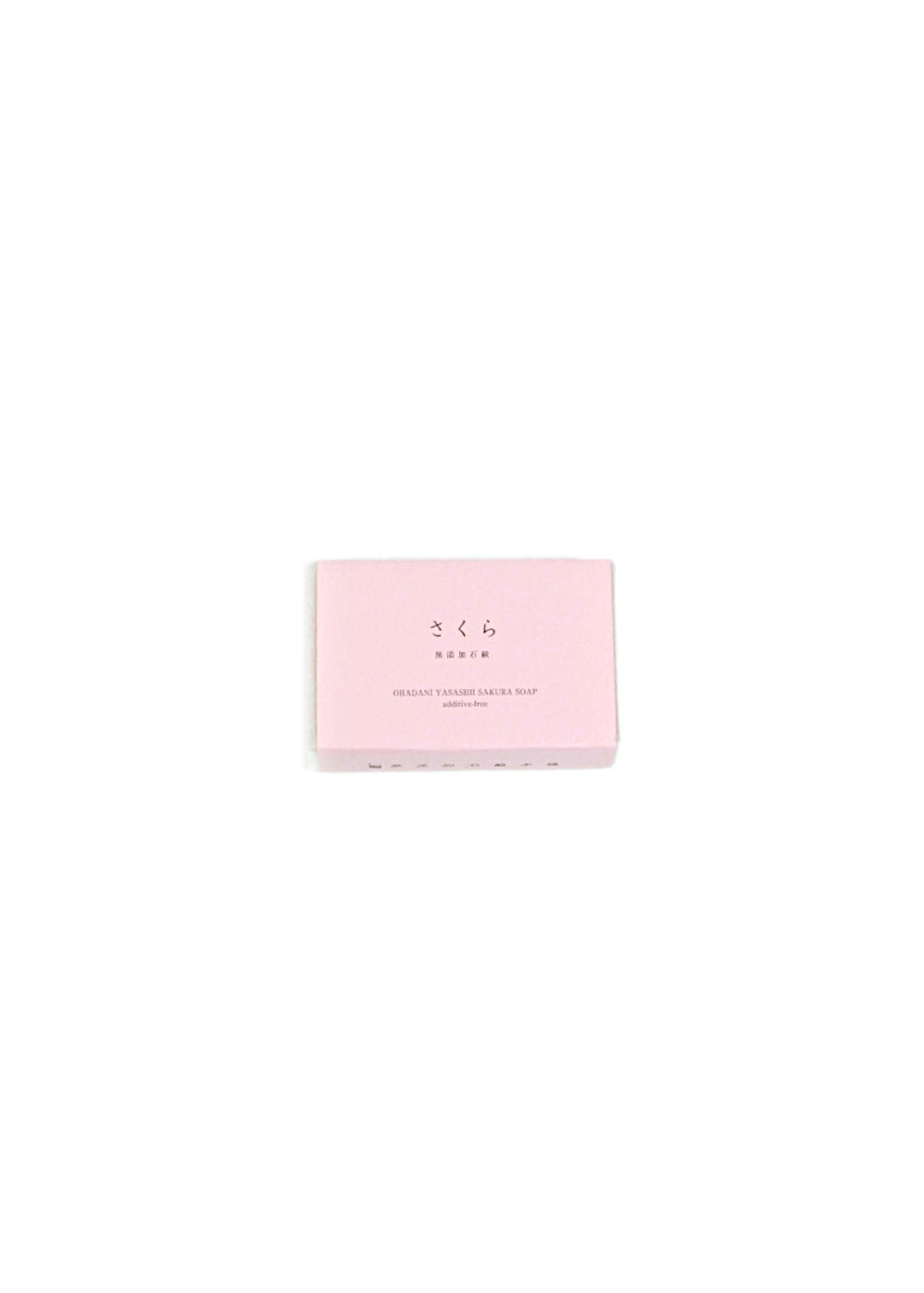 Additive-Free Japanese Soap Sakura