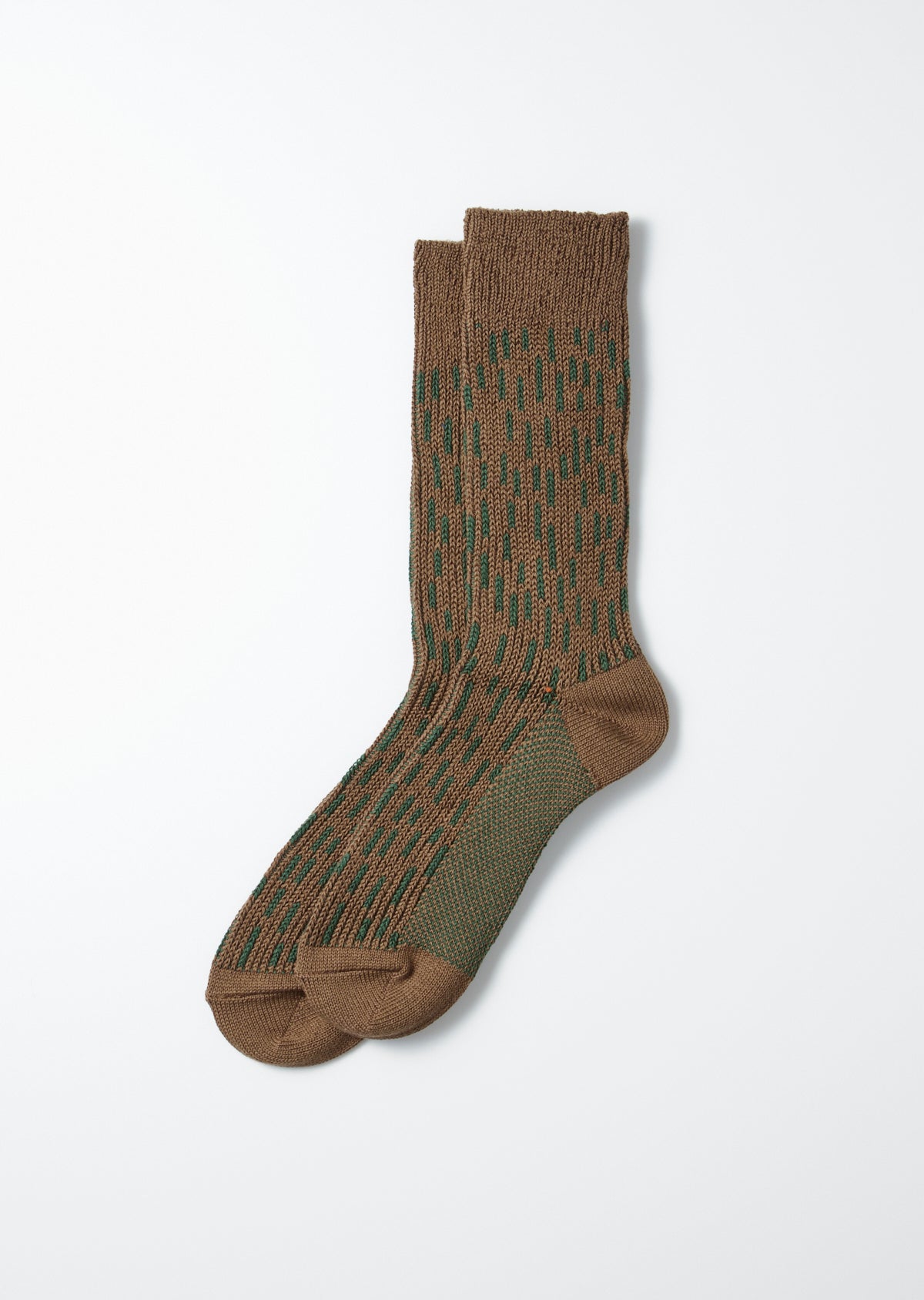 Raindrop Crew Socks - Olivedrab / Green