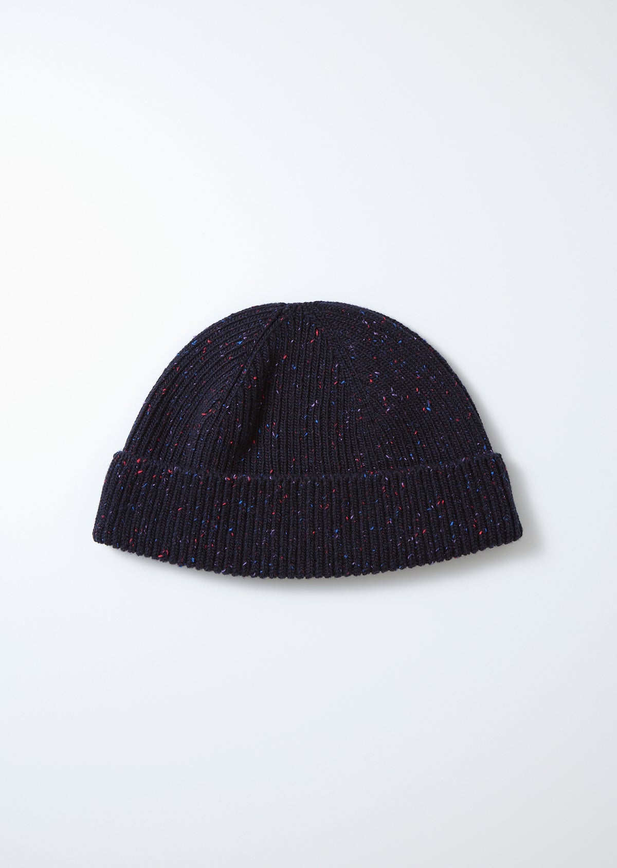 Nep Wool Seamless Beanie - Navy