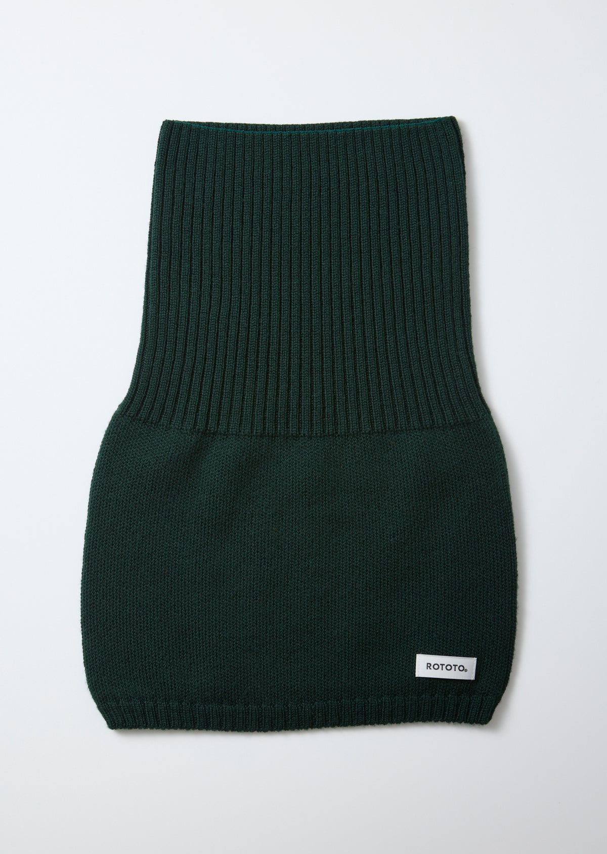 Extra Fine Merino Seamless Snood - Forest Green