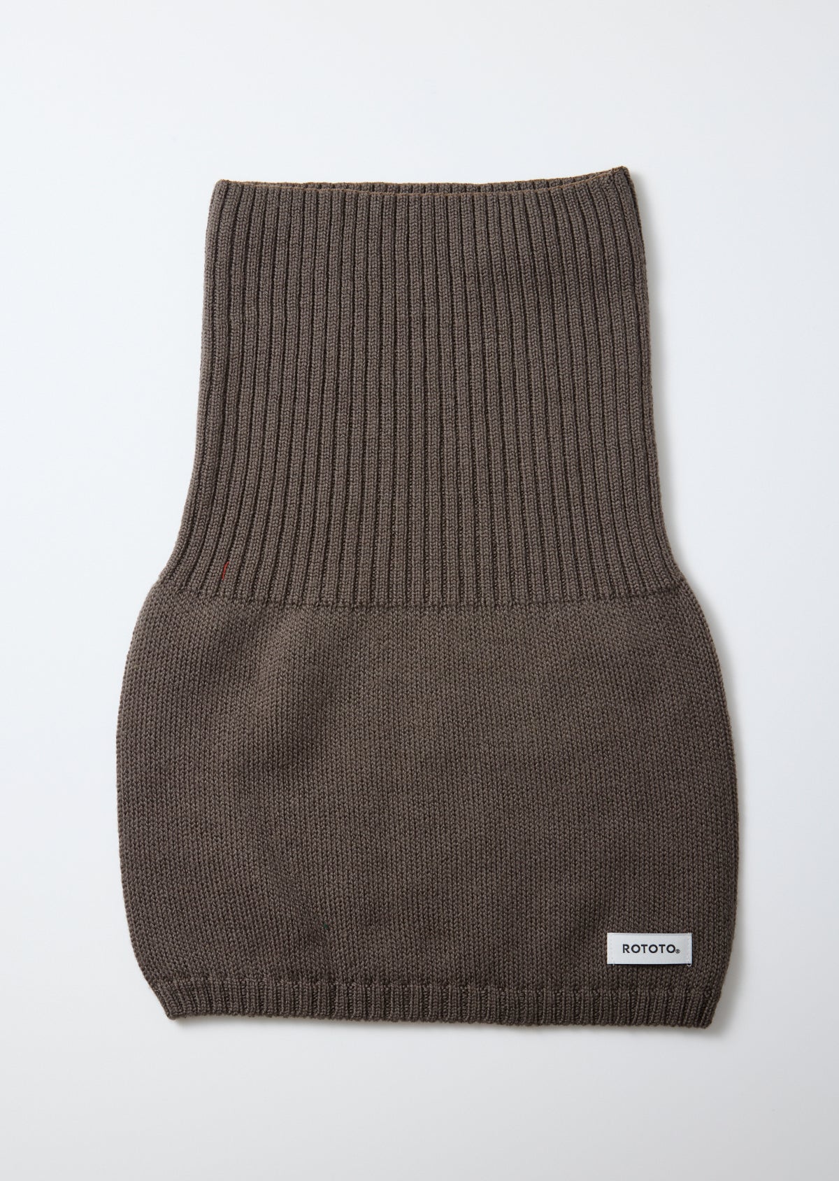 Extra Fine Merino Seamless Snood - Taupe