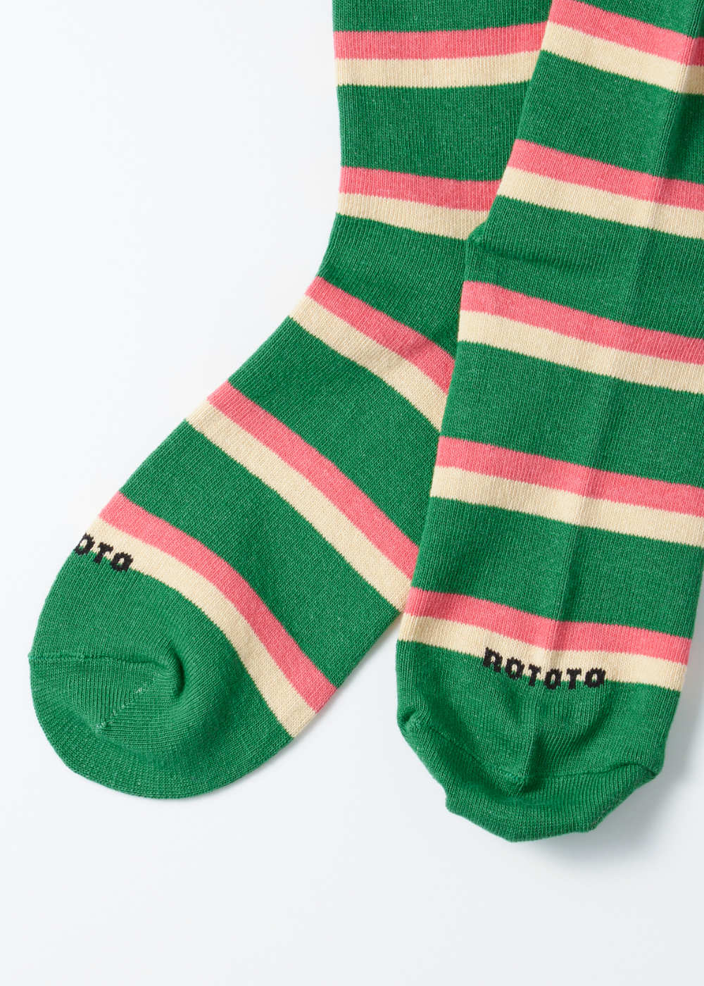 Rugby Stripe Socks – Green