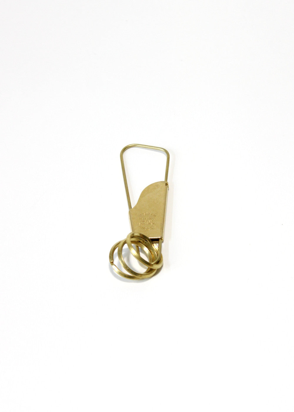 “Holger” Key Ring #Brass