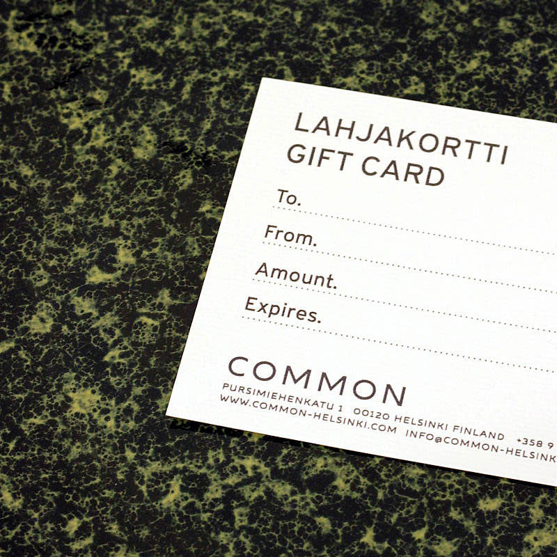 COMMON Gift Card