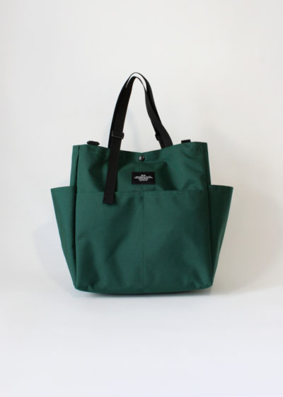 Bags-In-Progress-Carry-All-Beach-Bag-Darkgreen-Front