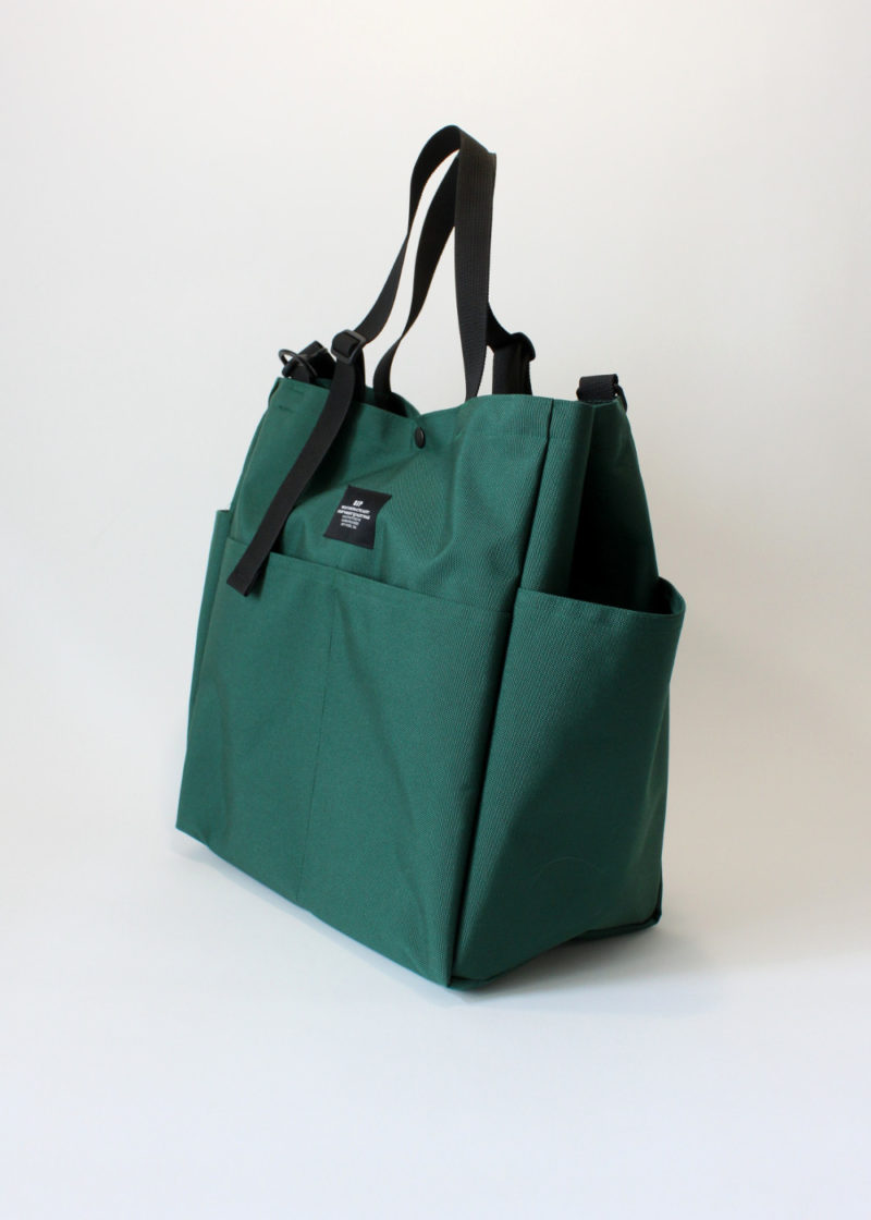 Bags-In-Progress-Carry-All-Beach-Bag-Darkgreen-Front3