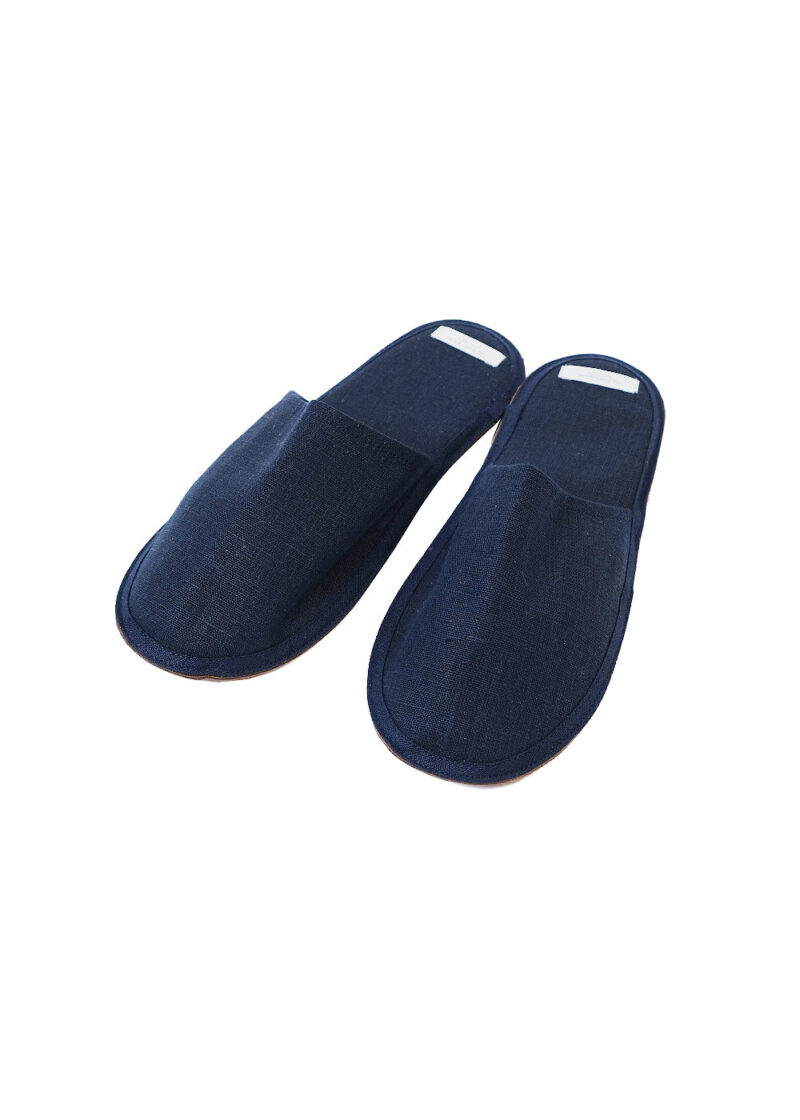 Linen Slippers Nuit