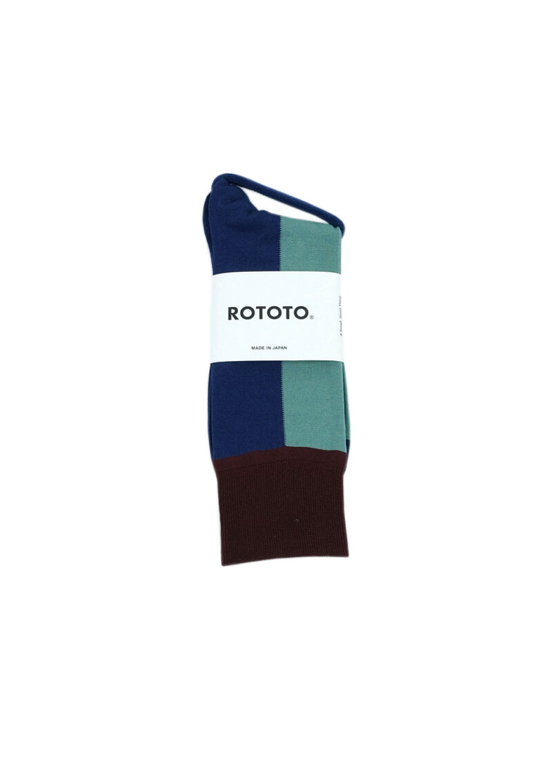Rototo-VERTICAL-CREW-SOCKS-L.BL-D.BL-R.BW-01