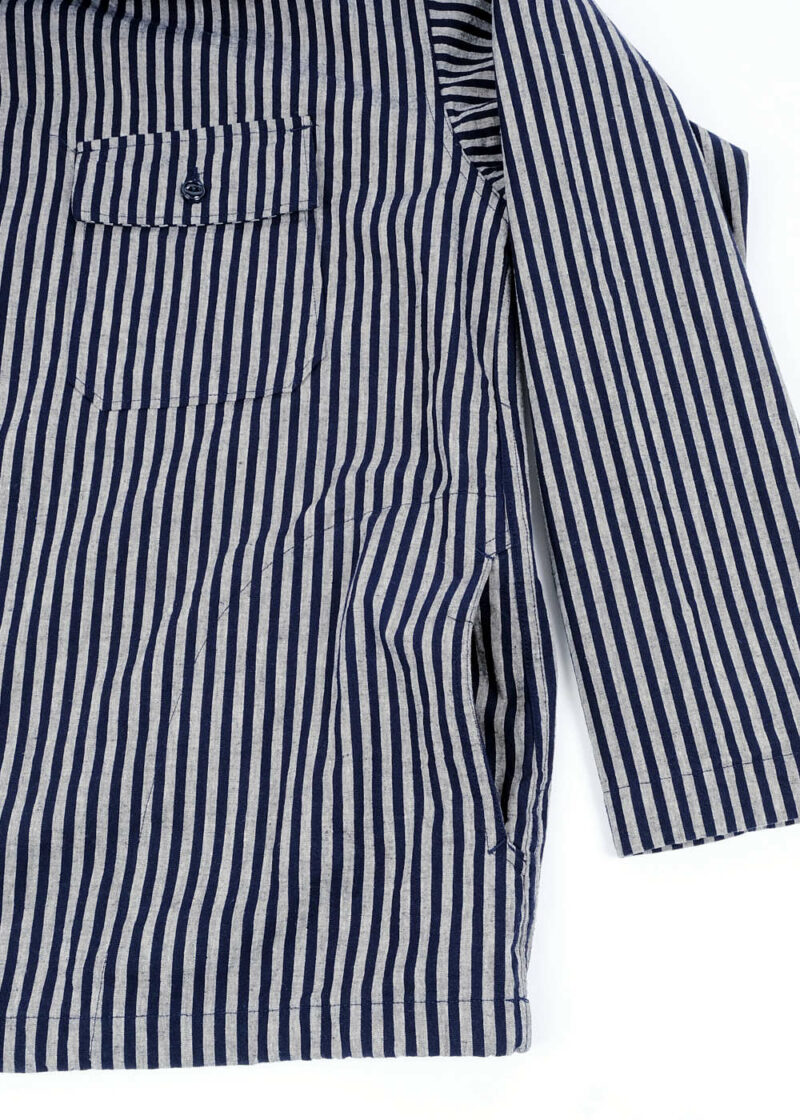 Engineered-Garments-Cagoule-Shirt-NavyGrey-LC-Wide-Stripe-04