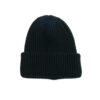 ROTOTO-COZY CHUNKY BEANIE BLACK Front