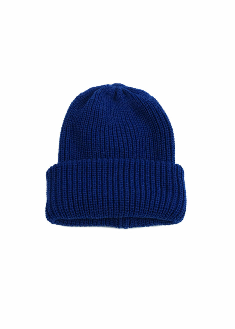 ROTOTO-COZY CHUNKY BEANIE BLUE Front