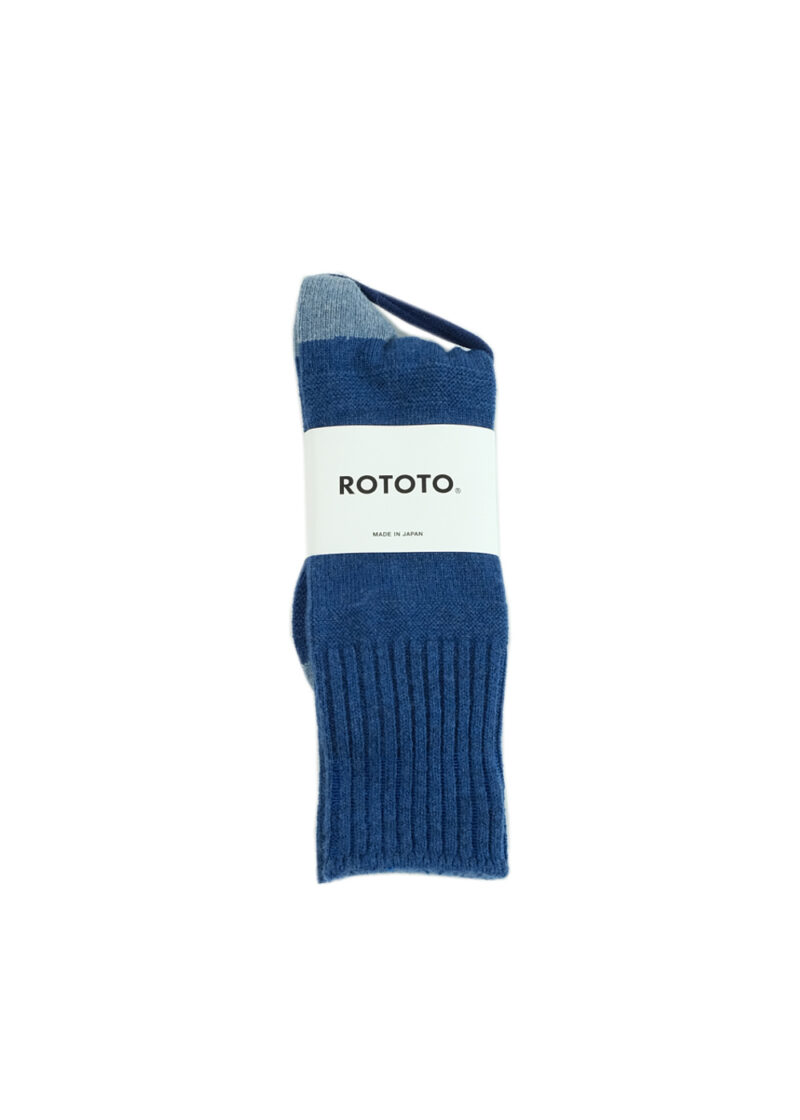 ROTOTO-GuernseyPatternCrewSocks-BLB-Front