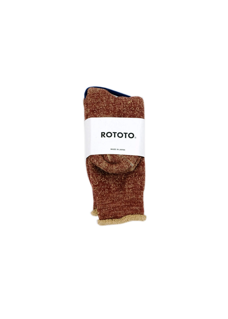 Rototo-double-face-socks-D.Red-Brown-01
