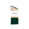 Rototo_organic-cotton-double-layer-crew-socks-green-ivory-01
