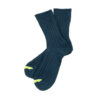 ROTOTO-CHUNKYRIBBEDCREWSOCKS-D.BLUE:LIME-02